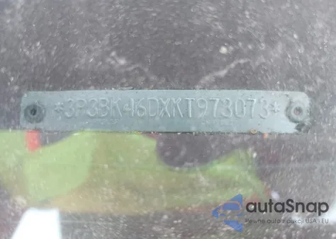 1989 Plymouth Reliant Le z USA, uszkodzony, nr VIN 3P3BK46DXKT973073